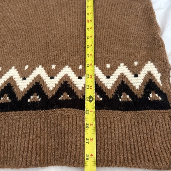 Old Navy Brown Fair Isle Sweater - Picture 6 of 6